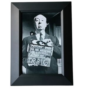 Alfred Hitchcock Psycho vintage Horror Retro Frame Photo Print Art Gothic Decor